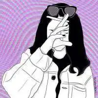 女生动漫头像霸气一定要有霸气别墨迹