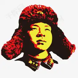 雷锋头像素材图片免费下载高清卡通手绘psd千库网图片编号7253220