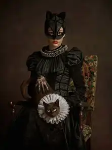 钢铁侠猫女齐穿越文艺复兴时期超级英雄亮相艺术展