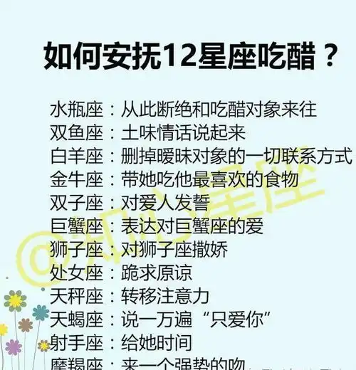 12星座男谁是伪球迷如何安抚12星座吃醋