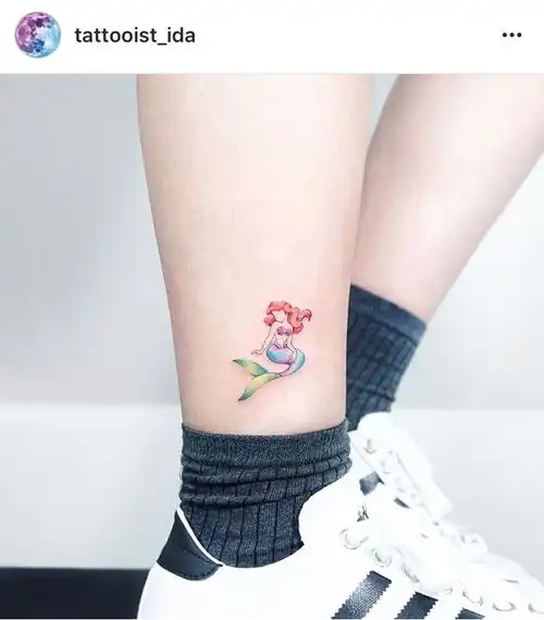 smrzhao纹身推荐第49期彩色梦幻小清新蓝紫星空少女心