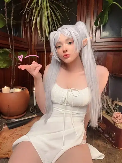 乌克兰美女cos艾尔登法环玛莉卡性感火辣气质佳