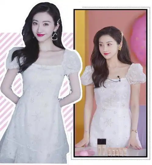 人间富贵花景甜的二三事肤白貌美腿还长,衣品时尚谁都爱