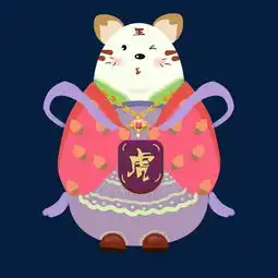 插画类古装风十二生肖虎图片素材其他格式下载动漫人物大全