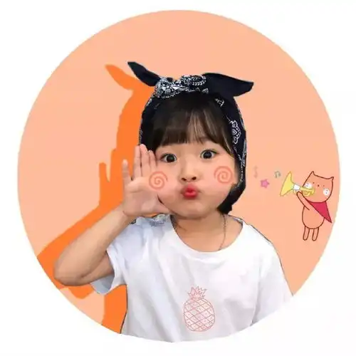 女生可爱卡通头像,换头像换心情
