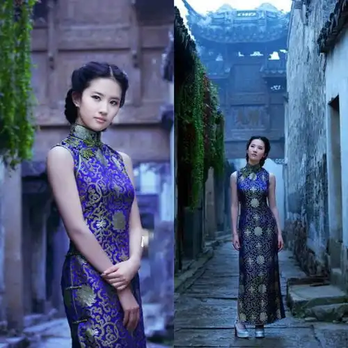 女明星们穿上旗袍,韵味十足,看了她们你沦陷了吗