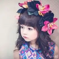 萌娃头像高清小女孩微信头像图片大全