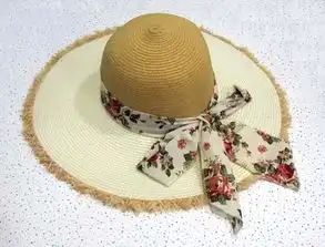 班尼迪女式夏日风情宽檐遮阳草帽