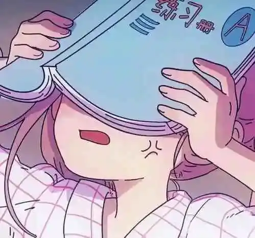 女生头像冒粉红泡泡的可爱头像