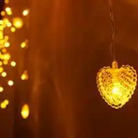 带led彩灯树的情侣头像微信头像图片大全