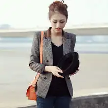 好时尚2012秋新款女装韩版英伦女士修身双排扣小西装小外套褐色