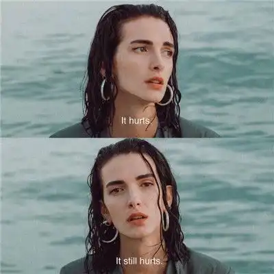 有没有背景是大海的女头