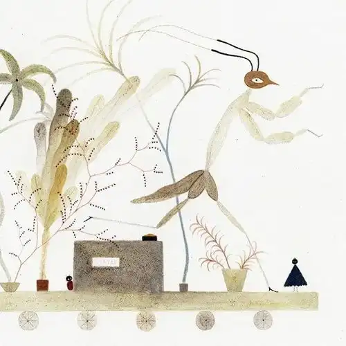 治愈系插画师chuneunsil仿佛连风都是甜甜的