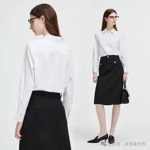 女性衣橱里的时尚密码,当属白衬衫的简约与多变