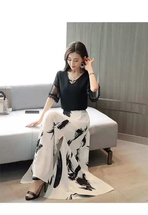 网红女神范2018新款ins超火连衣裙两件套长款冷淡风套装裙子