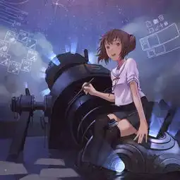 这两个短发女孩在海边拍照是不是动画还看过这系列的图片不知道是不是动画,跪求