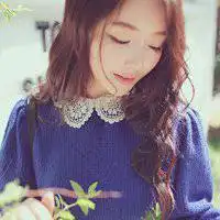 少女头像小清新可爱真人长发微信头像图片大全