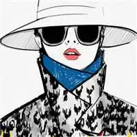 手绘女性头像图片大全微信头像图片大全