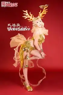 美少女圣诞贺图