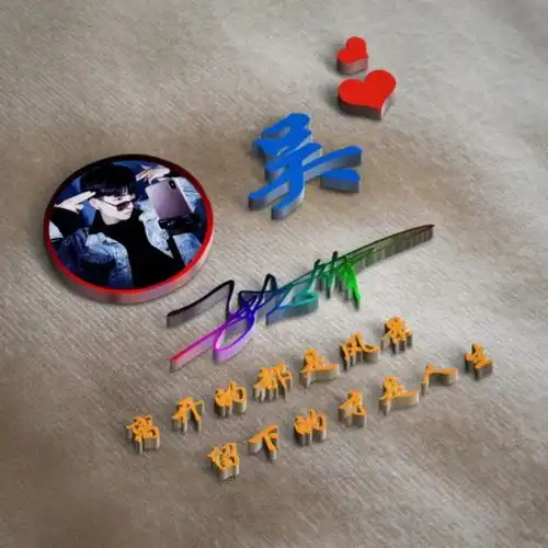 三十多张经典3d微信头像设计好了,上期关注留言的朋友,请查收