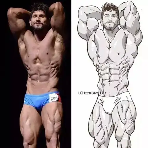人们对于肌肉男的欣赏从未停止过