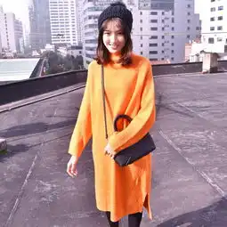 慵懒文艺风,衬出女生娇小柔美