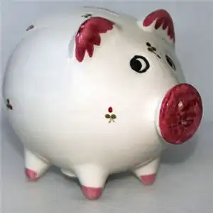 非常招财的微信头像可爱的猪型存钱罐图片