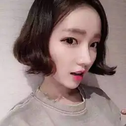 求现在很流行的韩版女生头像,长发短发都好