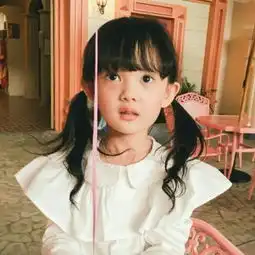 微信头像青春可爱的萌小孩2018这一辈子就一个女人不丢人