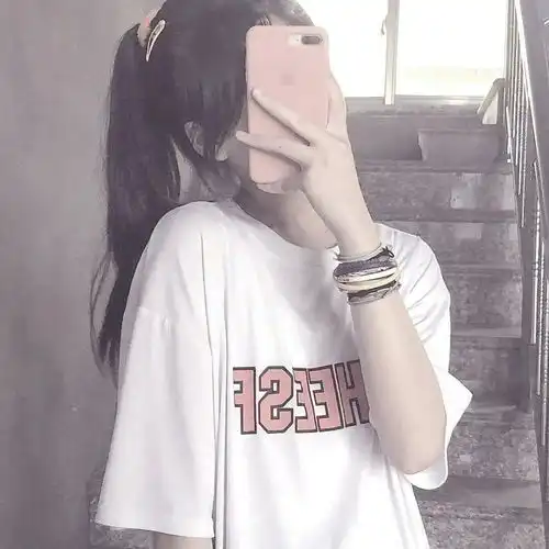 超仙不露脸女生头像我最喜欢你笑起来眼里满满都是我女头