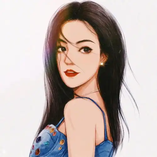 手绘风头像看到第一眼就沦陷的文案