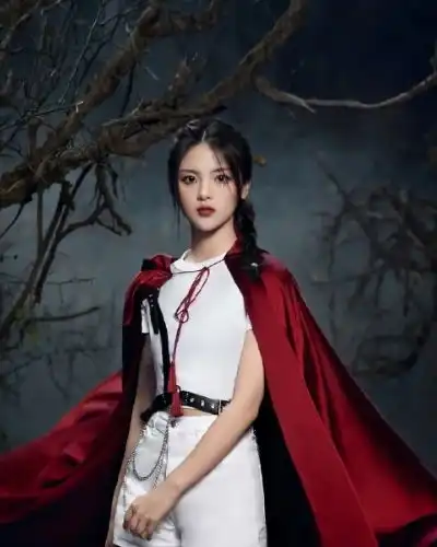 火箭少女暗黑系照片曝光,孟美岐眼神犀利,杨超越甜美,赖美云让人意外