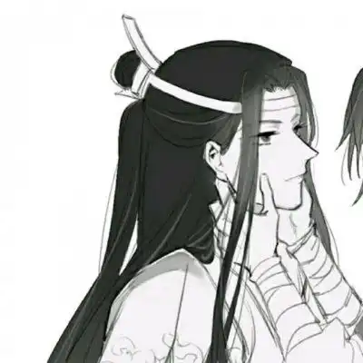 魔道祖师情侣头像一左一右魔道祖师cp头像高清图片分开
