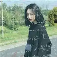 数学公式背影霸气女生头像情侣微信头像图片大全