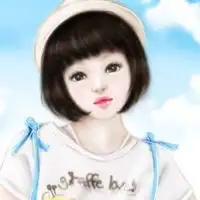 超唯美的插画女生个性头像