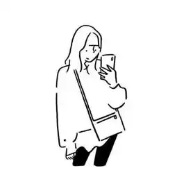 简笔画女头