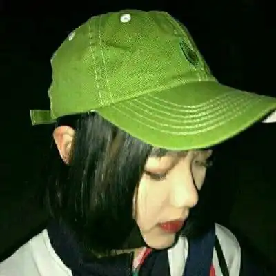女生头像绿色系清新qq头像女生绿色社会真人