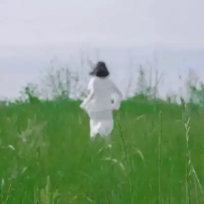 女生绿色头像清新森系2020绿色系小仙女头像