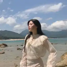 海边小清新风女头.有人感激过你qq女生头像我要个性网