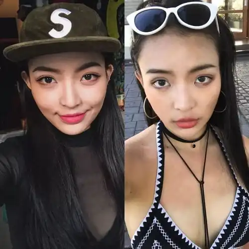 被vava的素颜震惊了女rapper化妆的奥秘到底在哪里