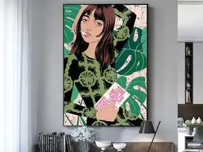 ins现代简约手绘油画美女北欧时尚装饰画图片设计素材高清模板下载71.06mb抽象装饰画大全