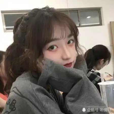 女生清新唯美旳头像,温柔长发的美女