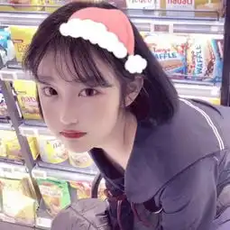 2018圣诞头像女生可爱大全戴小红帽最新圣诞节头像女微信