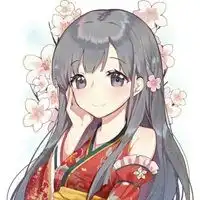 动漫女头像樱花樱花古风动漫少女头像图片