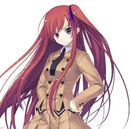花季少女二次元动漫美图,飘逸长发少女,动感迷人真漂亮