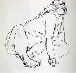 人物画才女周思聪老师人体速写,传神了