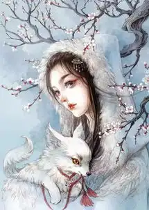 她的画带有一种仙气,笔下的古风美人美到晕厥