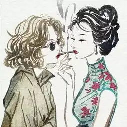 韩国插画师zipcy笔下一组情侣之间甜腻腻的日常,让人心跳加快