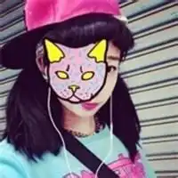 黑白原宿风女生头像