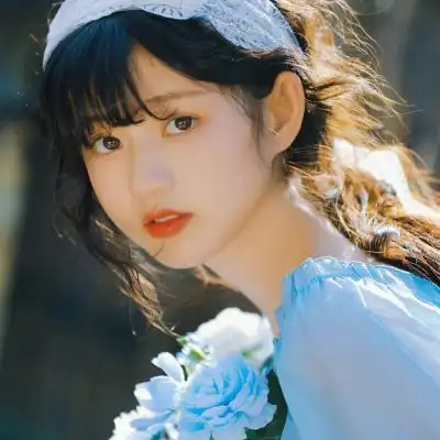 温柔甜美魅力真人女头集青雀衔落微信头像我要个性网